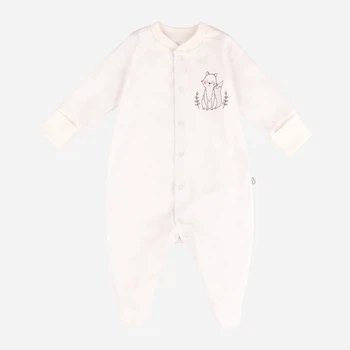 Детский человечек для новорожденных Bembi KB122-200 56 см Молочный (03122001030.200)