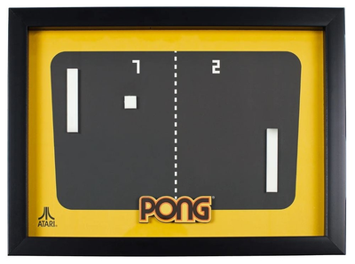 Obraz Atari Official 3D Wall Art Pong Collection (5060820074884)