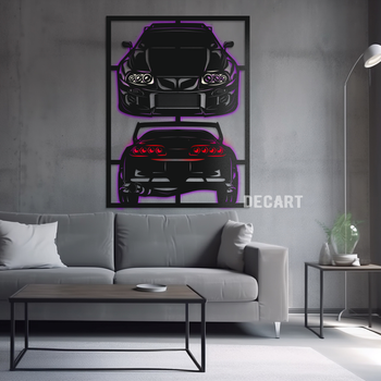 Декоративное панно на стену в кухню, гостиную, спальню Supra 120х90 см (без подсветки)