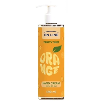 Крем для рук On Line Fruity Shot Orange с апельсином и маслом ши 190 мл