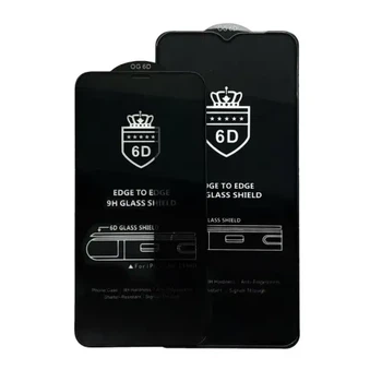 Захисне скло 6D Anti-static для Samsung A33 5G (A336) чорне тех. пак