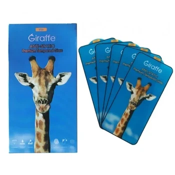 Захисне скло Giraffe Anti-static для Samsung S25 чорний тех. пак (5 шт)