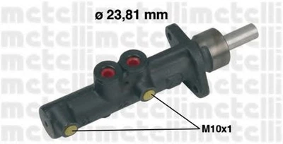 Главный тормозной цилиндр Metelli (05-0308)