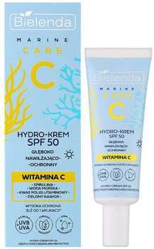 Krem przeciwsłoneczny do twarzy Bielenda SPF50  40 ml (5902169054960)