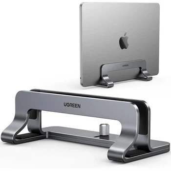 Вертикальная подставка для ноутбука UGREEN LP258 Vertical Laptop Stand. Space gray