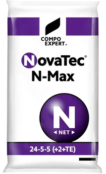 Удобрения COMPO NovaTec N-Max NPK 24-5-5+Me 25 кг Для газона и сада пролонгированного действия