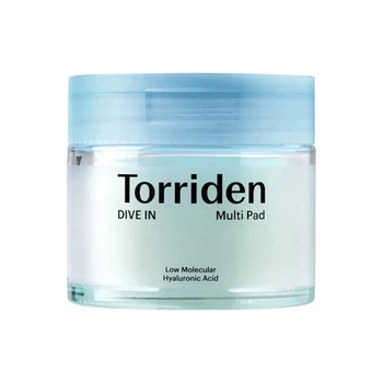 Увлажняющие пады с гиалуроновой кислотой Torriden Dive-In Low Molecular Hyaluronic Acid Multi Pad 80 шт