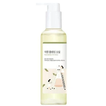 Гидрофильное масло Round Lab Soybean Cleansing Oil 200 мл, для лица с экстрактом чёрной сои, глубокое очищение, демакияж и питание кожи