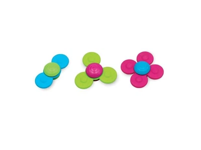 Набор прорезывателей-спинеров с присосками Whirly Squigz, Fat Brain Toys, F210ML