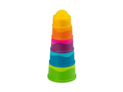 Пирамидка Dimpl stack Чашки, Fat Brain Toys, F293ML