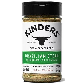Приправа Kinder's Brazilian Steak, для стейков в стиле чимичурри, 226 г