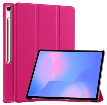 Чехол Smart Case на Samsung Galaxy Tab S10 FE Plus (13.1") / чехол для планшета с функцией подставки / малиновый