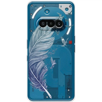 Силиконовый чехол BoxFace Nothing Phone 3a Feather (66639-cc38)