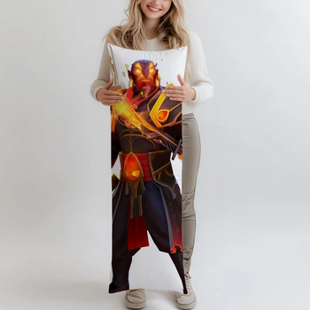 Дакимакура Ember Spirit (Dota 2), (подушка обнимашка) 120*40 см