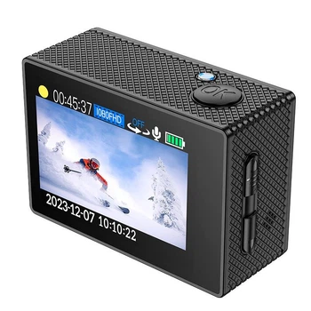 Спорт Камера HOCO DV100 sports camera Black Экшн-камера |1080p, 30fps, wifi, 30m waterproof shell| Черный