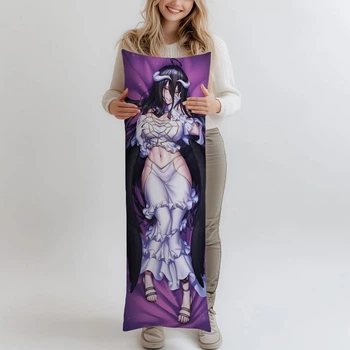 Дакимакура Overlord Albedo, (подушка обнимашка) 120*40 см