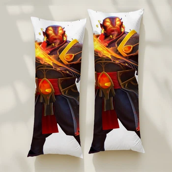 Мини Дакимакура Ember Spirit (Dota 2), (подушка обнимашка) 60*20 см