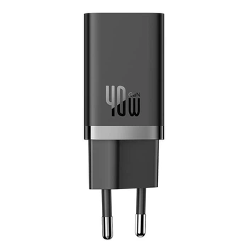 Адаптер мережевий Baseus GaN5 Pro Fast Charger |2Type-C, 40W/3A, PD/QC|