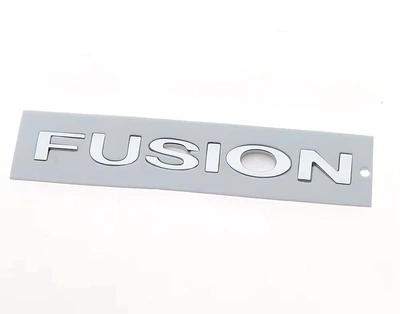 Емблема напис FUSION Хром для Ford на скотчі