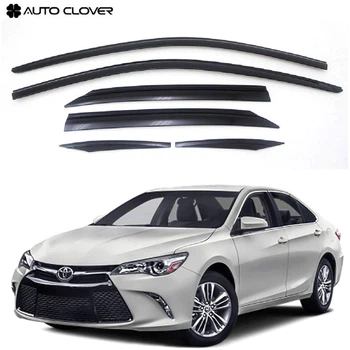 Дефлектори вікон вітровики до Toyota Camry V55 USA 2015-2017 6 шт (Auto Clover)
