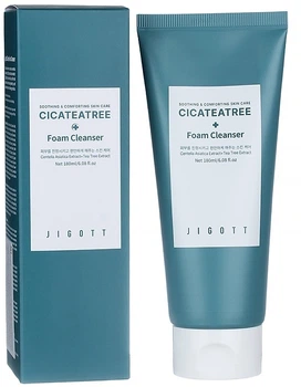 Пенка для умывания с экстрактом центеллы и чайного дерева - Jigott Cicateatree Foam Cleanser 180ml (1454208-37619190)