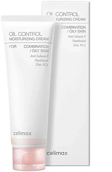 Увлажняющий себорегулирующий крем - Celimax Oil Control Moisturizing Cream 80ml (1456998-38930445)
