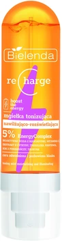 Зволожуючий та освітлювальний тонізуючий спрей - Bielenda Recharge 100ml (1503238-38585974)