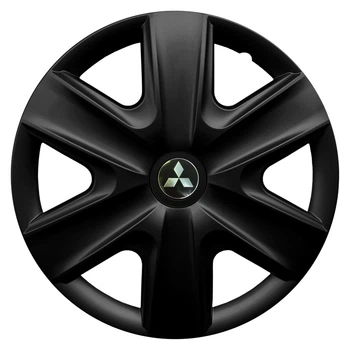 Колпаки Jawoplast Hexan Black R16 Mitsubishi (Комплект 4 шт.)