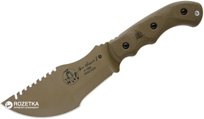 Туристический нож TOPS Knives Tom Brown Tracker Coyote Tan TBT01-TAN (2000980436811)