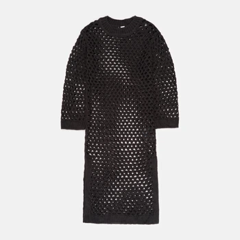 Туніка жіноча H&M 1147073 XXS Темно-сіра (KAY2000001631423)