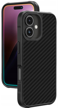 Etui AMAZINGthing Titan Max Case z wloknami aramidowymi 1500D do Apple iPhone 16 Black (4896238000785)