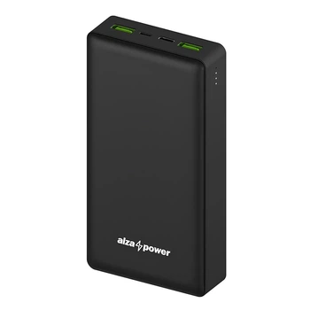 Повербанк AlzaPower Powerbank Ingot 20000mAh Quick Charge + PD3.0 Black