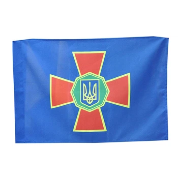Флаг Нацгвардии, Национальной гвардии Украины 120х80см, 482_14-63
