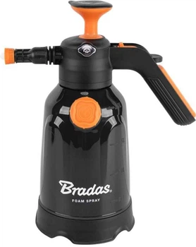 Опрыскиватель пневматический Bradas с пеногенератором и боковым заливом FOAM SPRAY 2 л (AS0200F/SF)