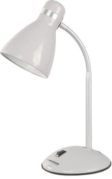 Lampa biurkowa Esperanza E27 Alkes Biała (ELD113W)