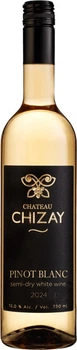 Вино Chateau Chizay Пино Блан белое полусухое 0.75 л 12% (4820001633702)