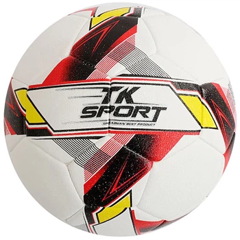 Футбольний м'яч TK Sport No5, 420 г, покриття PU, гумова камера — м'яч для тренувань та гри