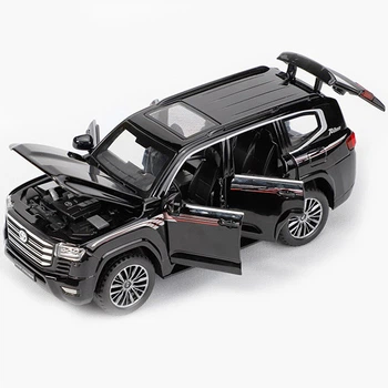 Машинка Игрушка Toyota Land Cruiser 300 Детская Металлическая Коллекционная 1:32