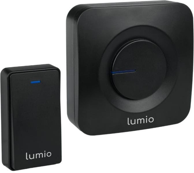 Dzwonek bezprzewodowy Lumio DB001B Black (5350673903630)