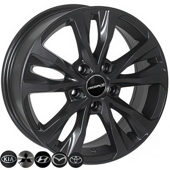 Литі диски Replica Mitsubishi (BK5212) R17 W7 PCD5x114.3 ET40 DIA67.1 (matt black)