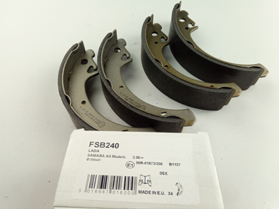 Колодки задние тормозные ВАЗ 2108; FERODO (FSB240) (2108-3502090)