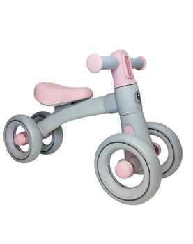 Велобег толокар детский Scale Sports 4-х колесный фонарик. Pink and grey (617885963)