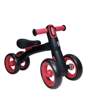 Велобег толокар детский Scale Sports 4-х колесный фонарик. Red and black (998893066)