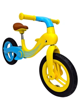 Велобег Scale Sports Dolphin 12" Желто-голубой (1765215500)