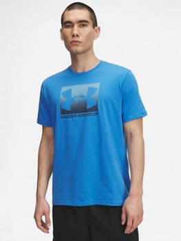 Футболка чоловіча Under Armour UA M Boxed Sports Updated SS 1386793-402 S Синя (198632849750)