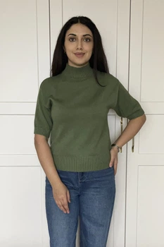 Свитер INEDIT 10849 Khaki ONE SIZE