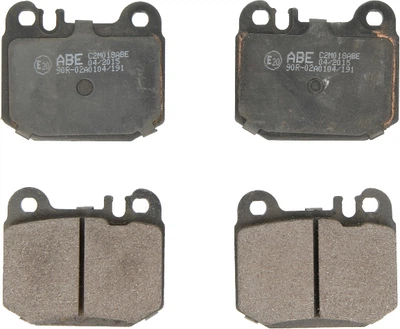 Комплект тормозных колодок ABE задних MERCEDES M (W163) 2.7D-5.4 02.98-06.05 (C2M018ABE)
