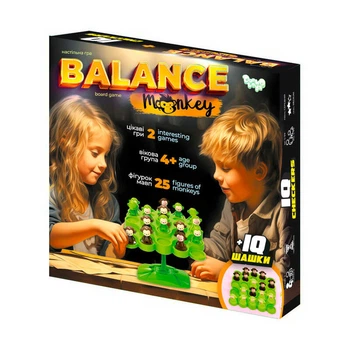 Розвиваюча настільна гра "Balance Monkey" BalM-01 "Danko Toys"