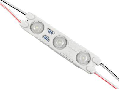 Світлодіодний модуль SMD5730 3 LED 12В 1.5Вт IP65 холодний білий (MTK-5730-3Led-W-1.5W)