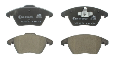 Тормозные колодки ATE 13047072852 Volkswagen Jetta, Polo; Seat Ibiza; Audi A1 5C0698151A, 8X0698151